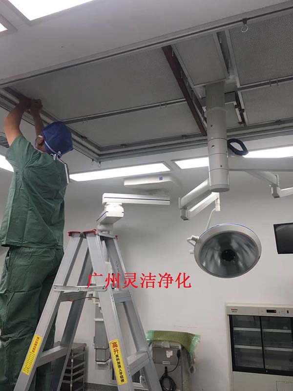 手術室送風天花的粗效過濾器、中效過濾器、高效過濾器多久更換 